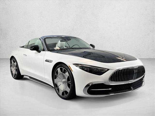 New 2026 MANUFAKTUR moonlight white magno (White Ambiance) Mercedes-Benz Maybach SL 680 Monogram Series image 29