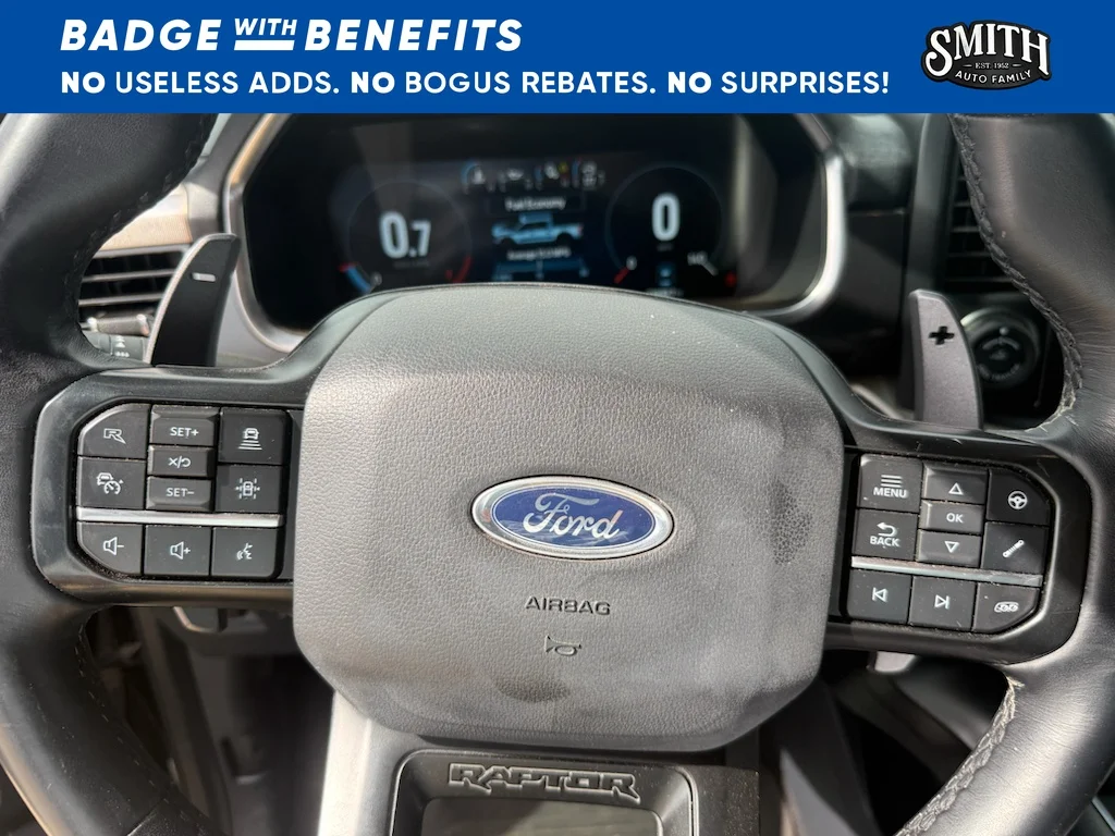 Certified Used 2023 Agate Black Metallic Ford Raptor image 18