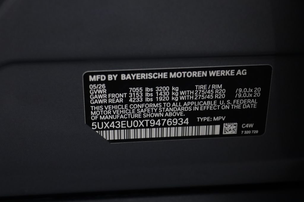 New 2026 Gray Metallic BMW xDrive50e image 25