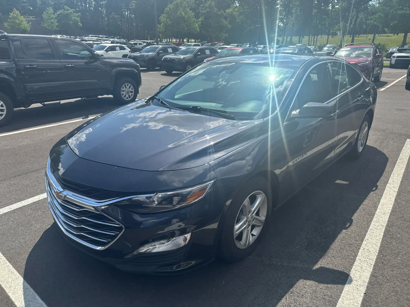 Used 2023 Dark Ash Metallic Chevrolet LT image 2