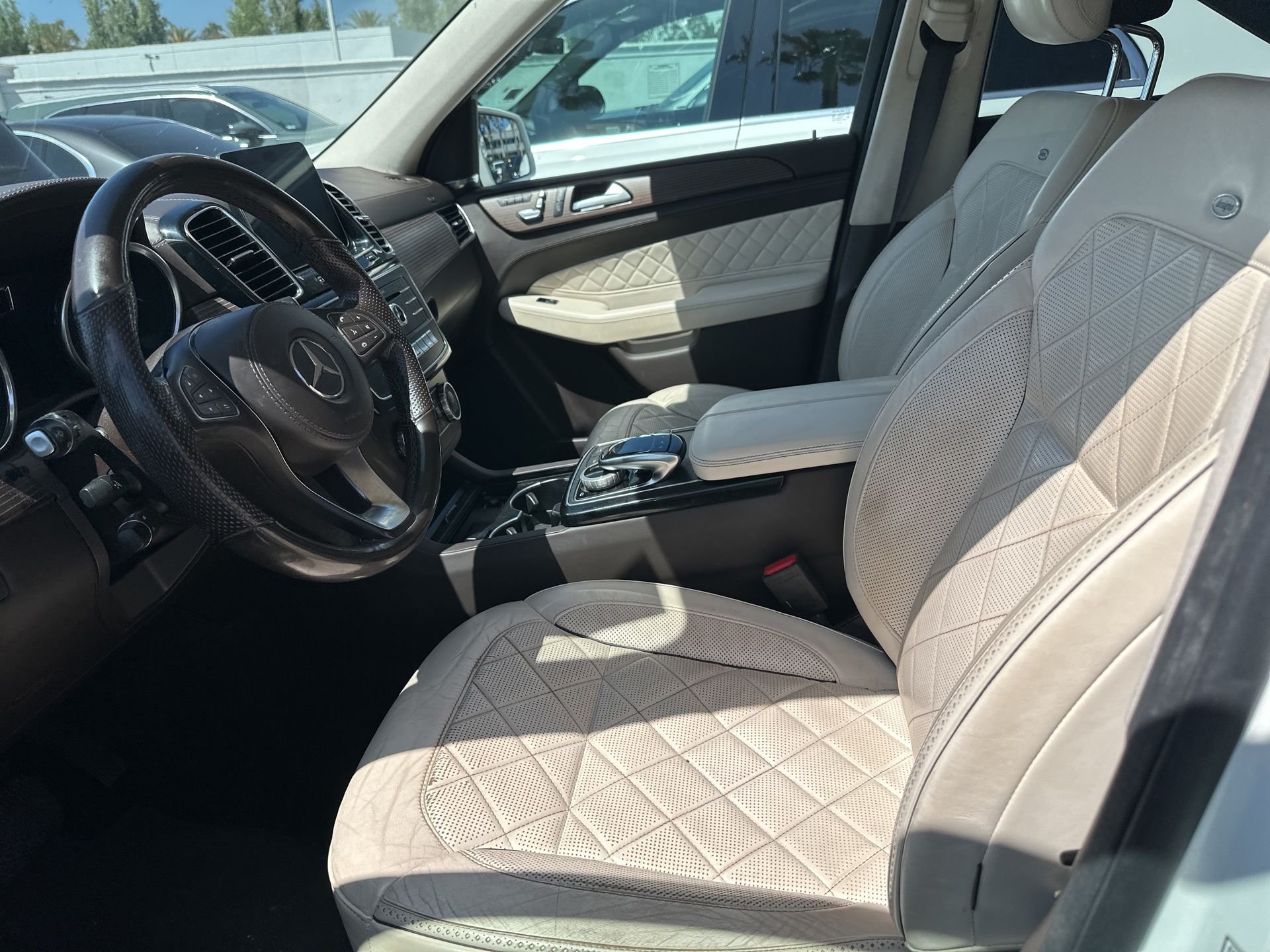 Used 2019 White Mercedes-Benz GLS 450 image 2