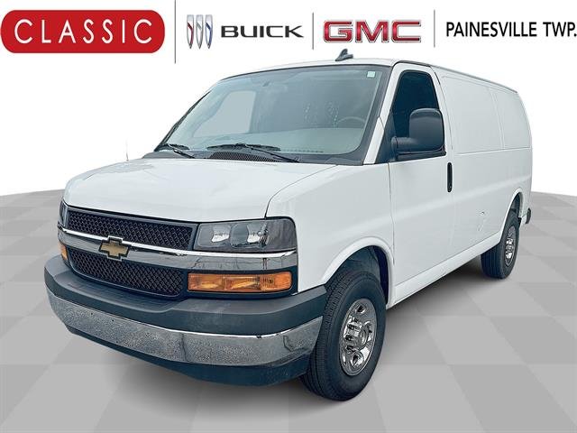Summit White 2025 Chevrolet Express Cargo Van Rear-Wheel Drive 