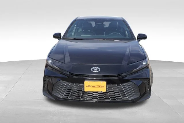 Certified Used 2025 Black Toyota SE image 11