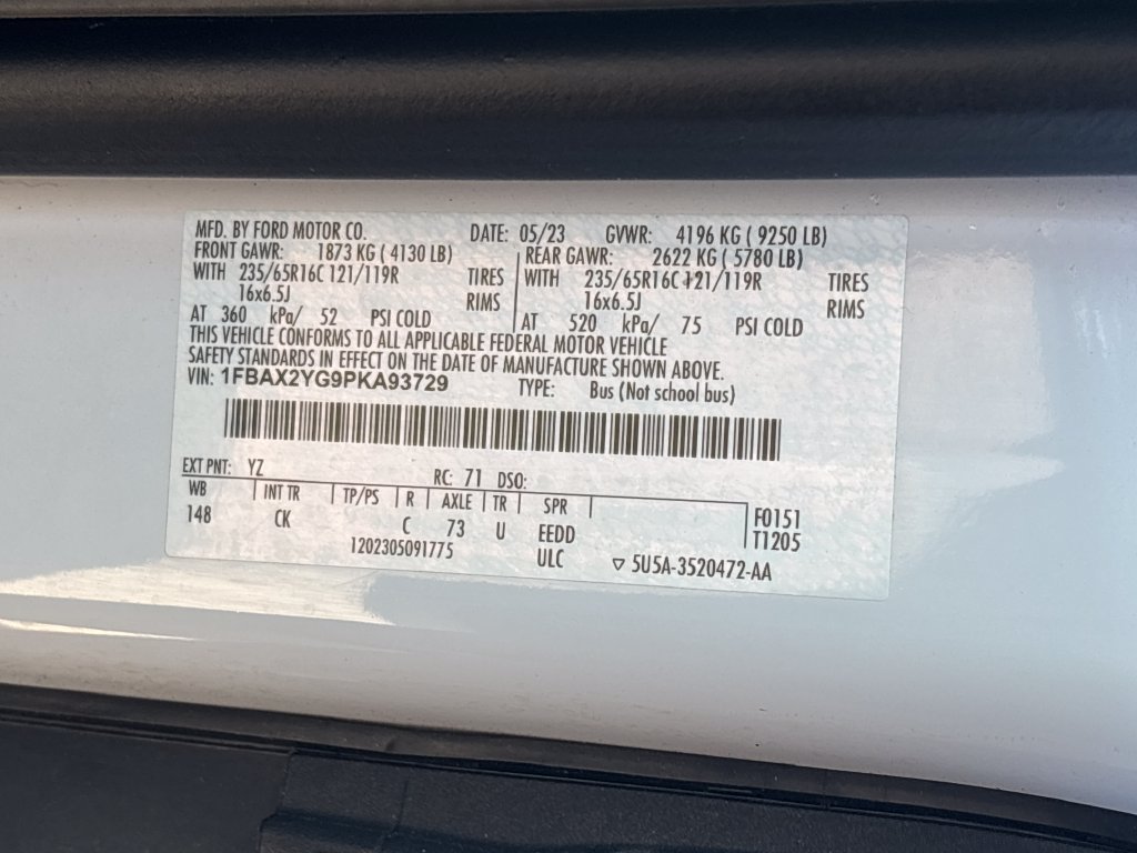 2023 Ford Transit Passenger Van XLT - Photo 10