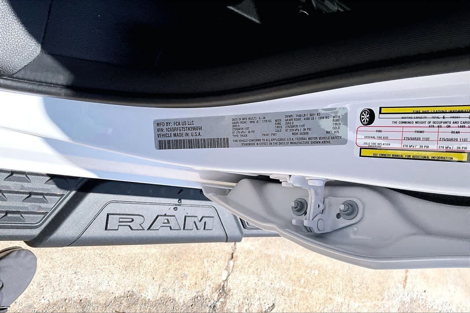 New 2026 Bright White Clear-Coat Exterior Paint RAM Express image 21