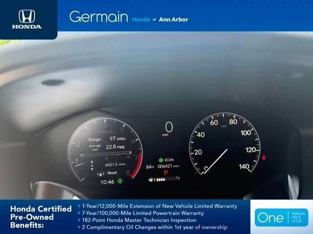 Certified Used 2024 Modern Steel Metallic Honda 5DR AWD LX image 24