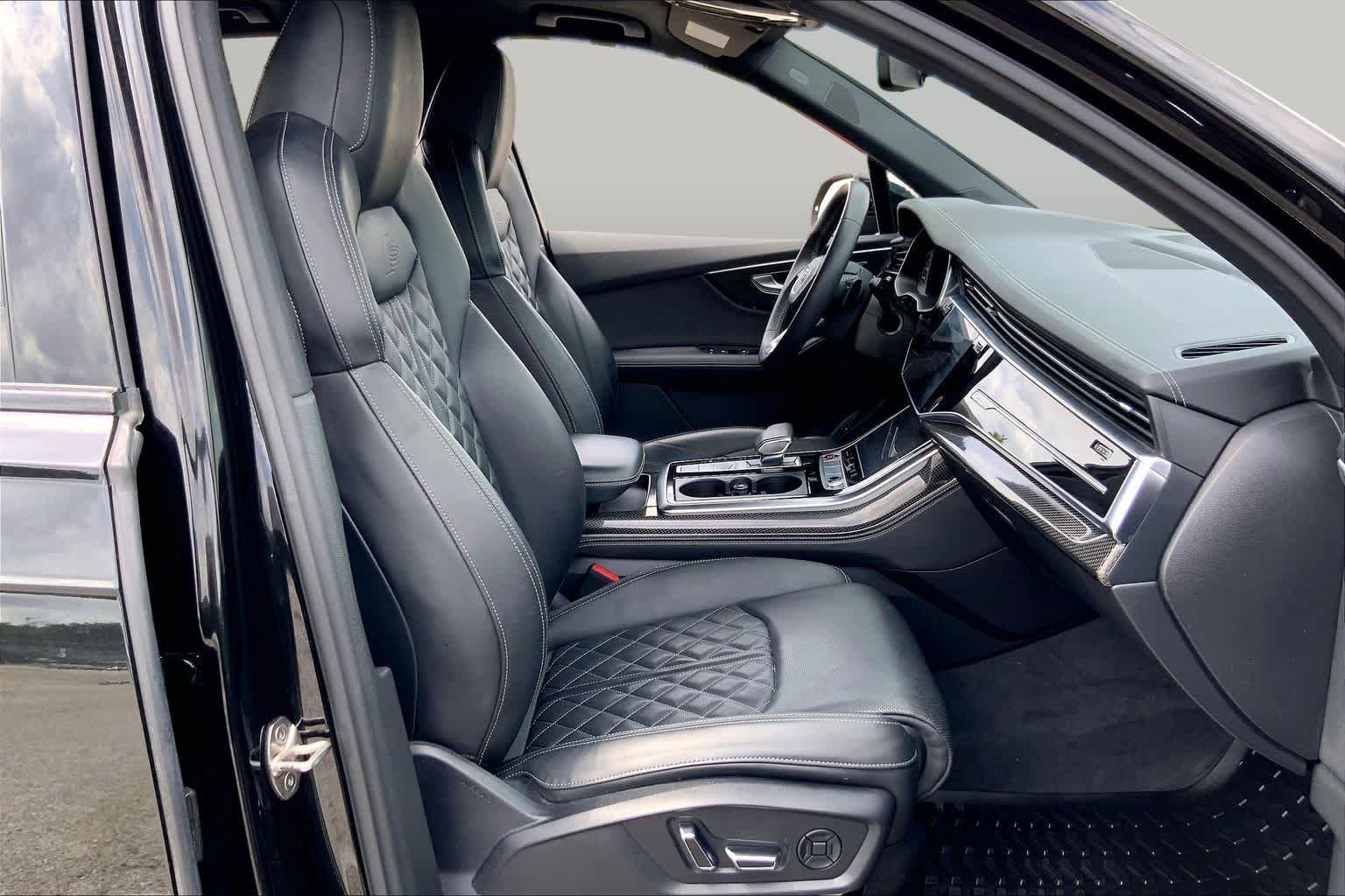 Used 2023 Mythos Black Metallic Audi Premium Plus image 9
