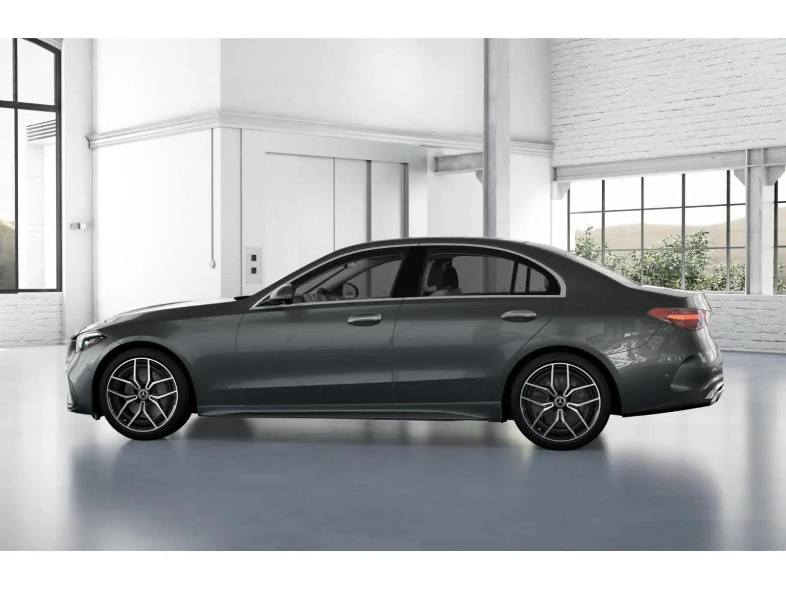 New 2026 Selenite Grey Metallic Mercedes-Benz C 300 image 32