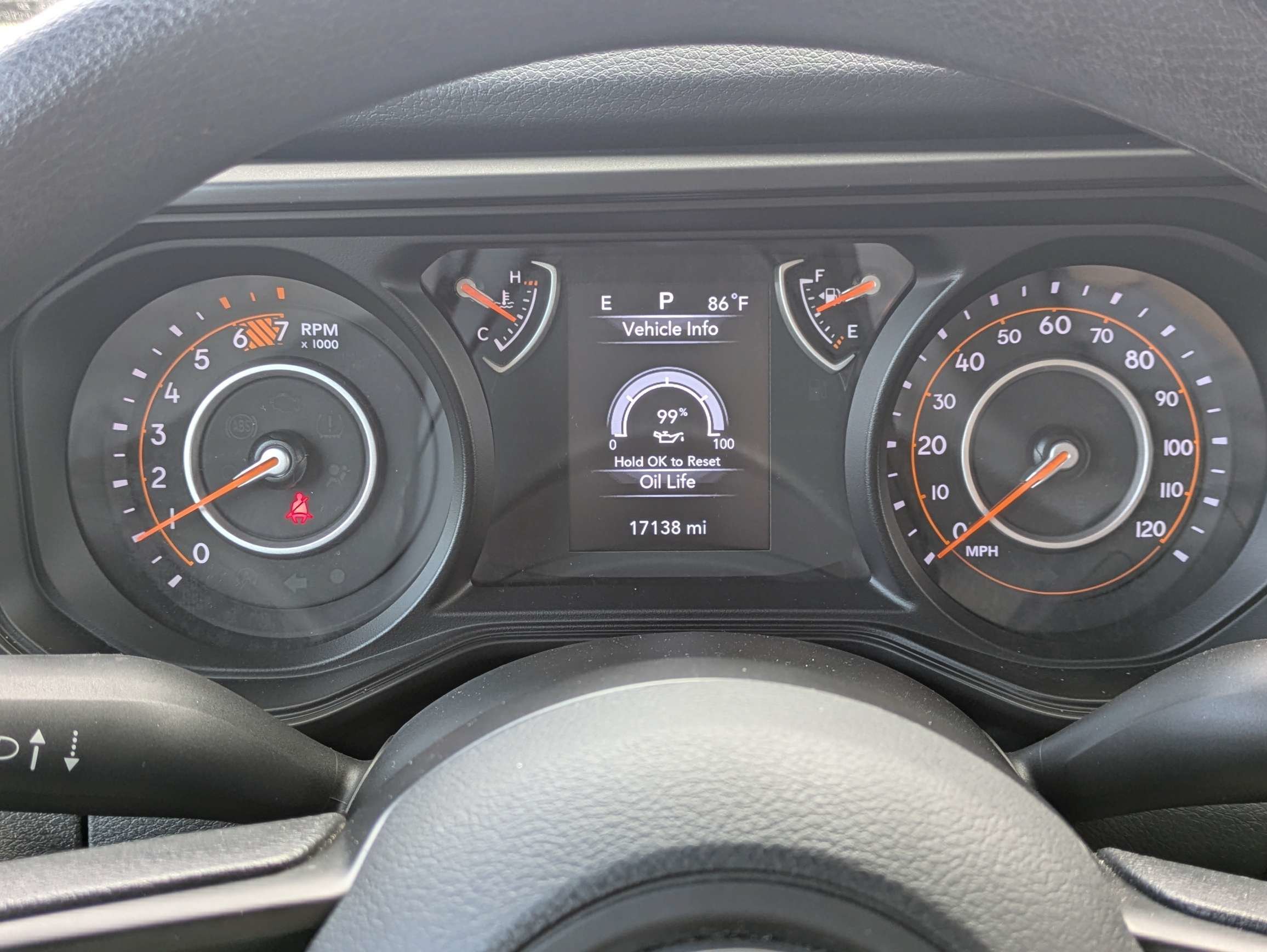 Used 2025 Bright White Clearcoat Jeep Sport image 23
