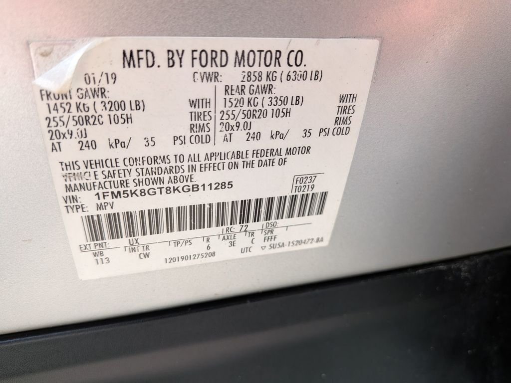 Used 2019 Ingot Silver Ford Sport image 32