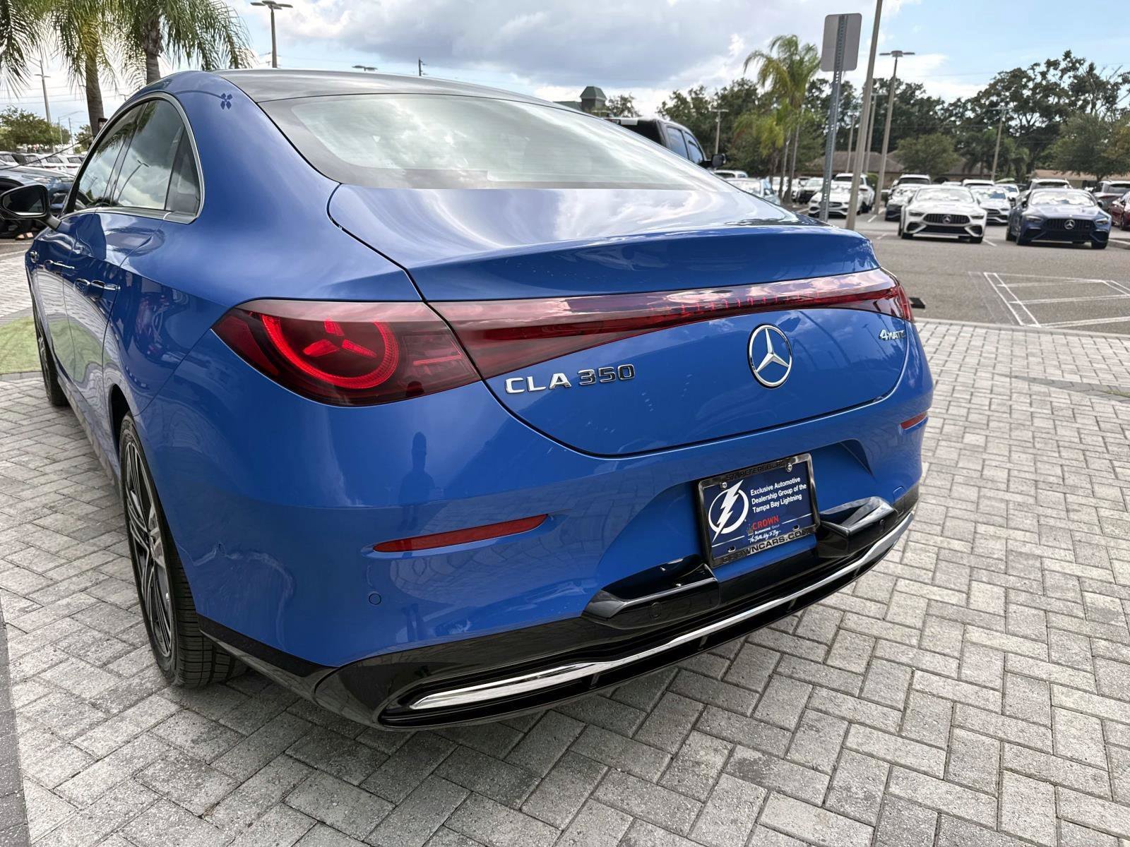 New 2027 Sky Blue Metallic Mercedes-Benz 350 Electric 4MATIC® image 9