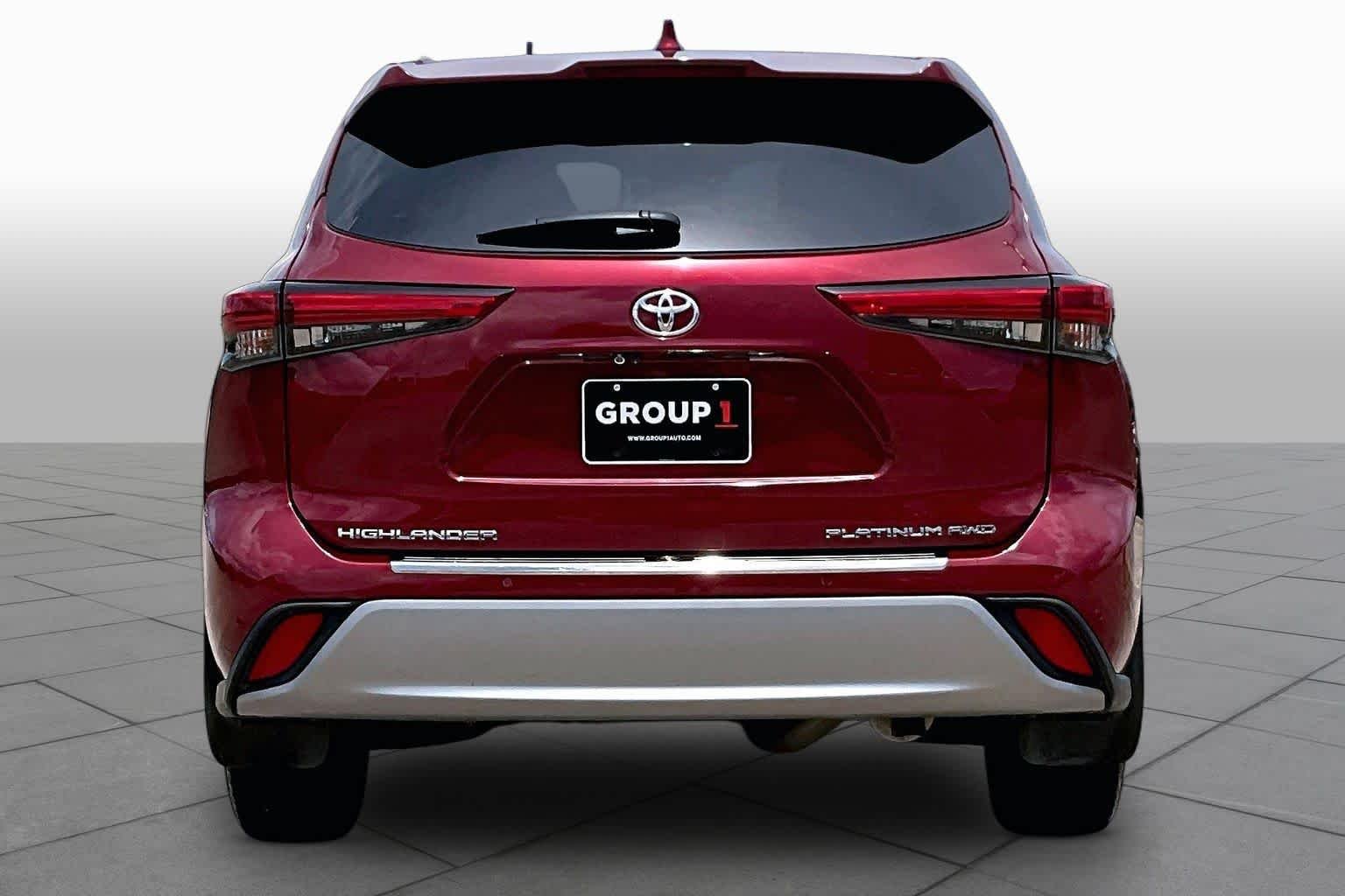 Certified Used 2021 Ruby Flare Pearl Toyota Platinum image 5