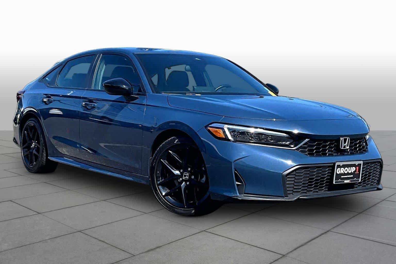 Used 2025 Blue Lagoon Pearl Honda 4D SPORT image 3