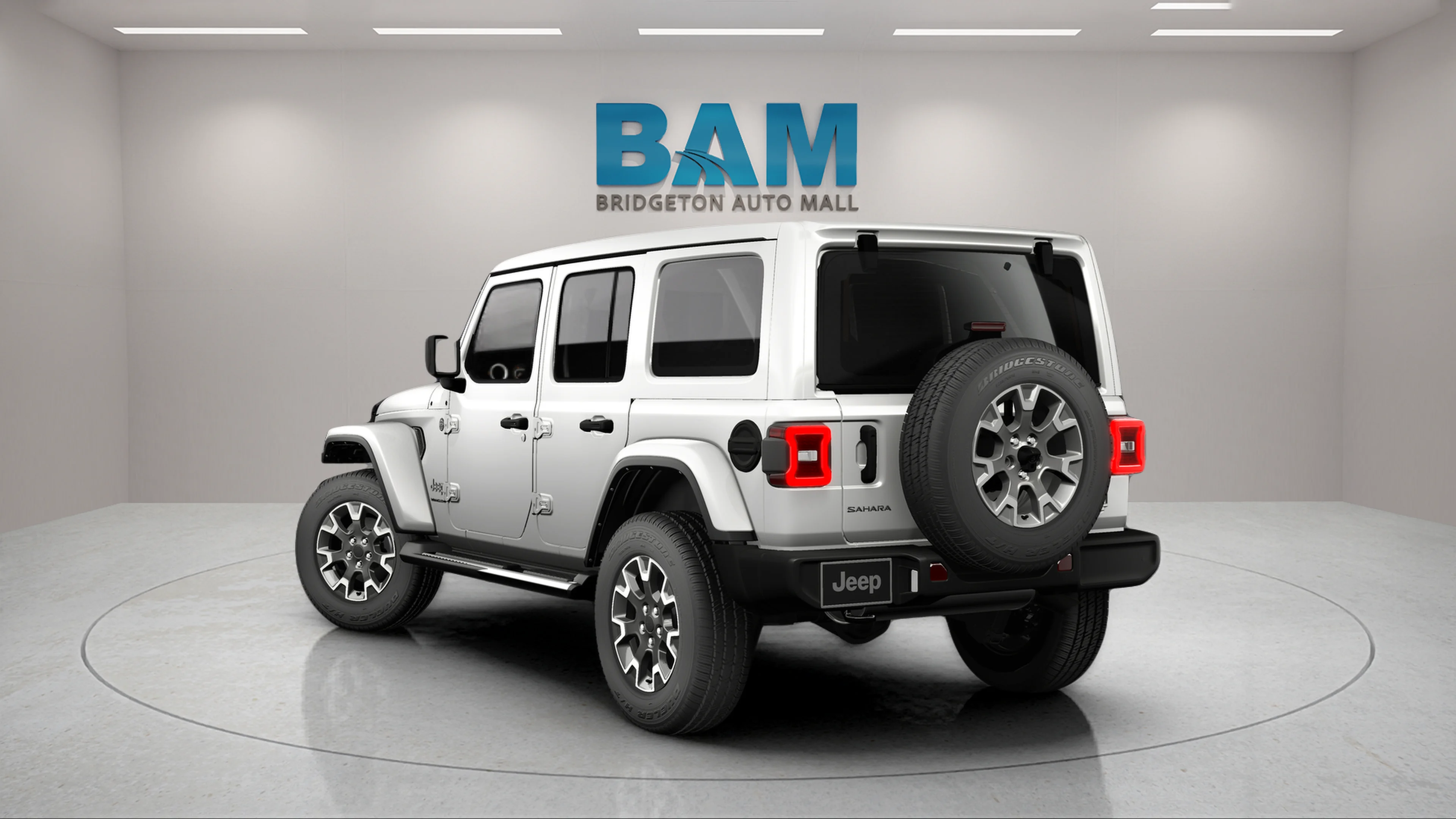 New 2026 Bright White Clearcoat Jeep Sahara image 10