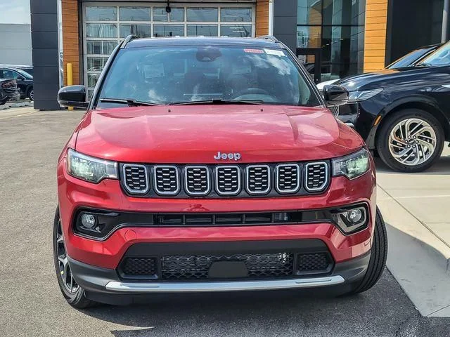 New 2026 Red Hot Pearlcoat Jeep Limited image 3