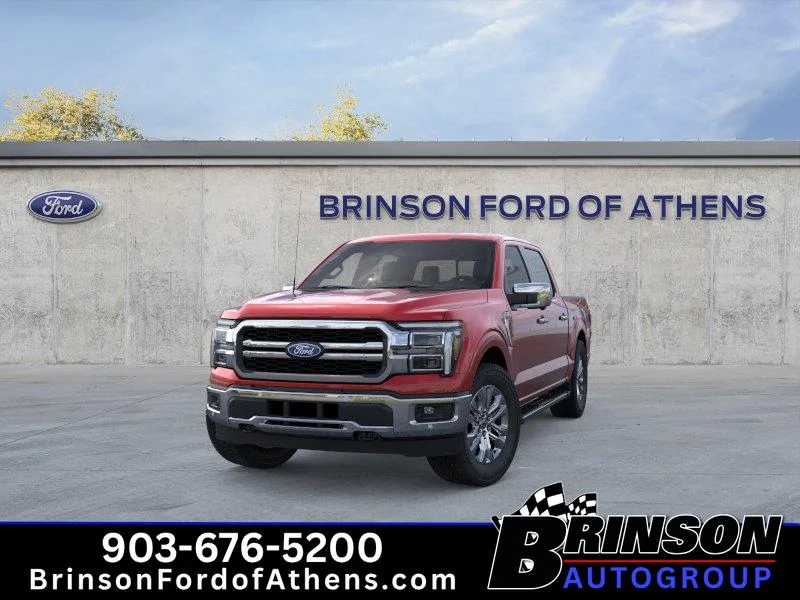 New 2026 Ruby Red Metallic Tinted Clearcoat Ford LARIAT image 2