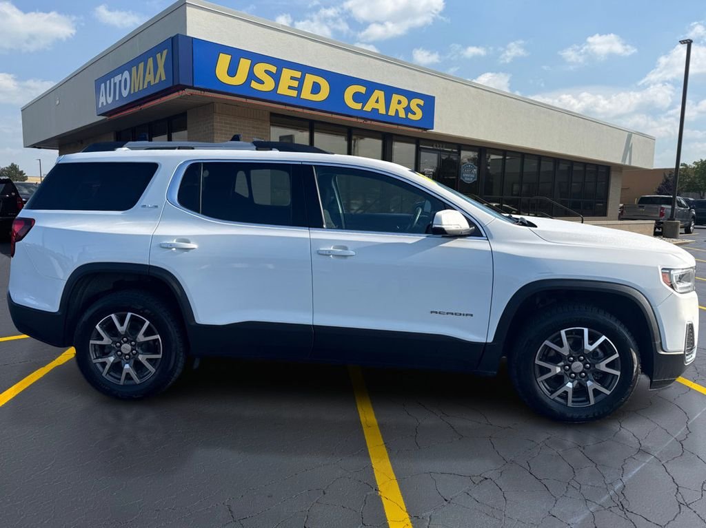 Used 2021 Summit White GMC SLE image 2