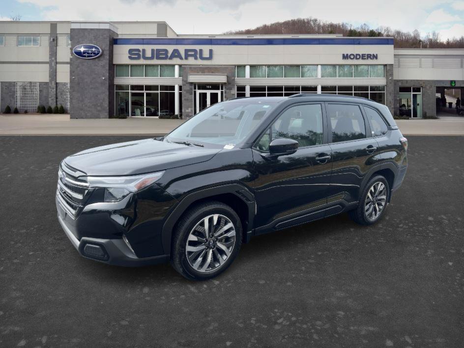 Used 2025 Crystal Black Silica Subaru Touring image 1