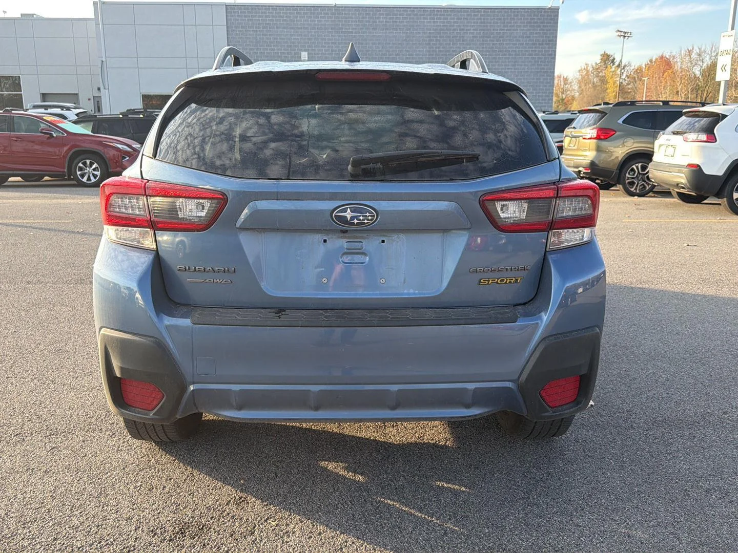 Used 2022 Horizon Blue Pearl Subaru Sport image 4