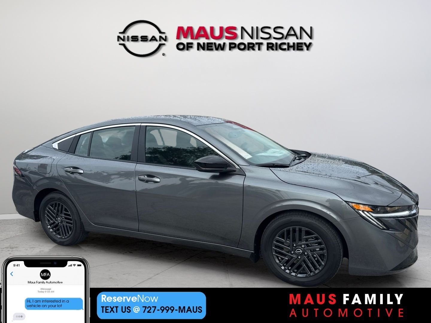 New 2026 Gray Nissan SV image 1