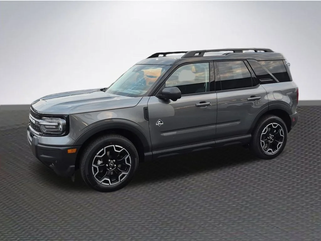 New 2025 Carbonized Gray Metallic Ford Outer Banks® image 2