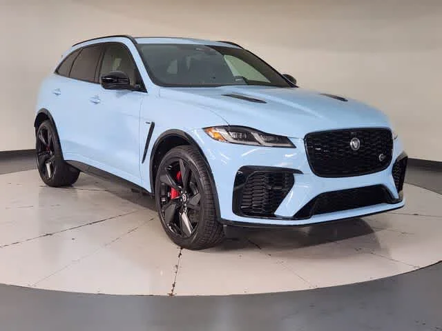 New 2026 Chalk Blue Jaguar SVR 575 Edition image 9