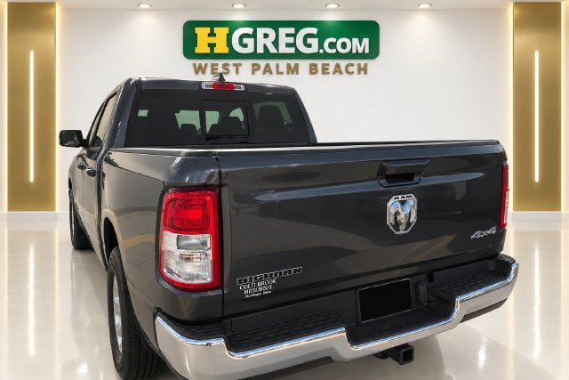 Used 2021 Granite Crystal Metallic Clearcoat Ram Big Horn image 2