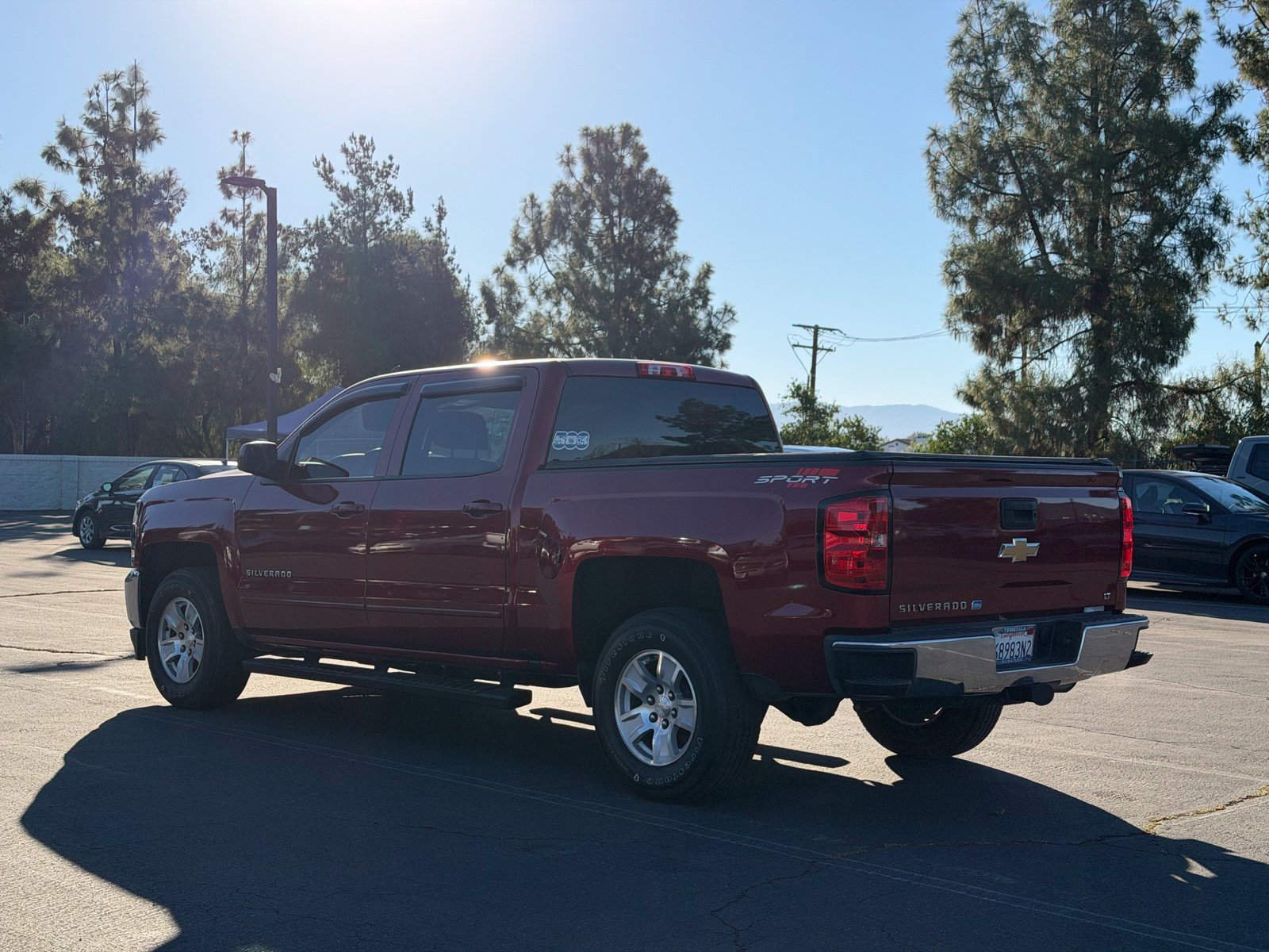 Used 2018 Red Tintcoat Chevrolet LT image 3