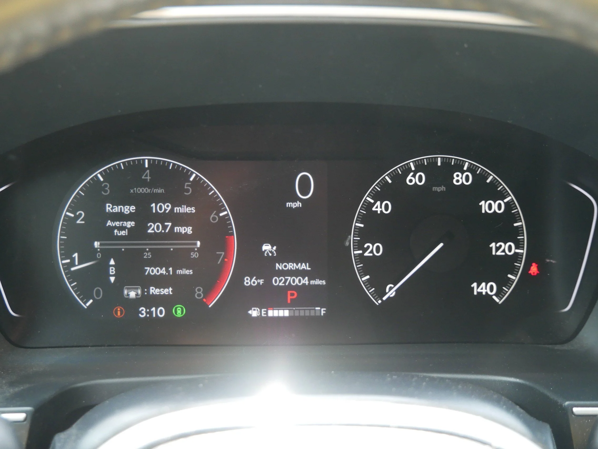 Used 2023 Platinum White Pearl Honda EX-L 8 Passenger image 22