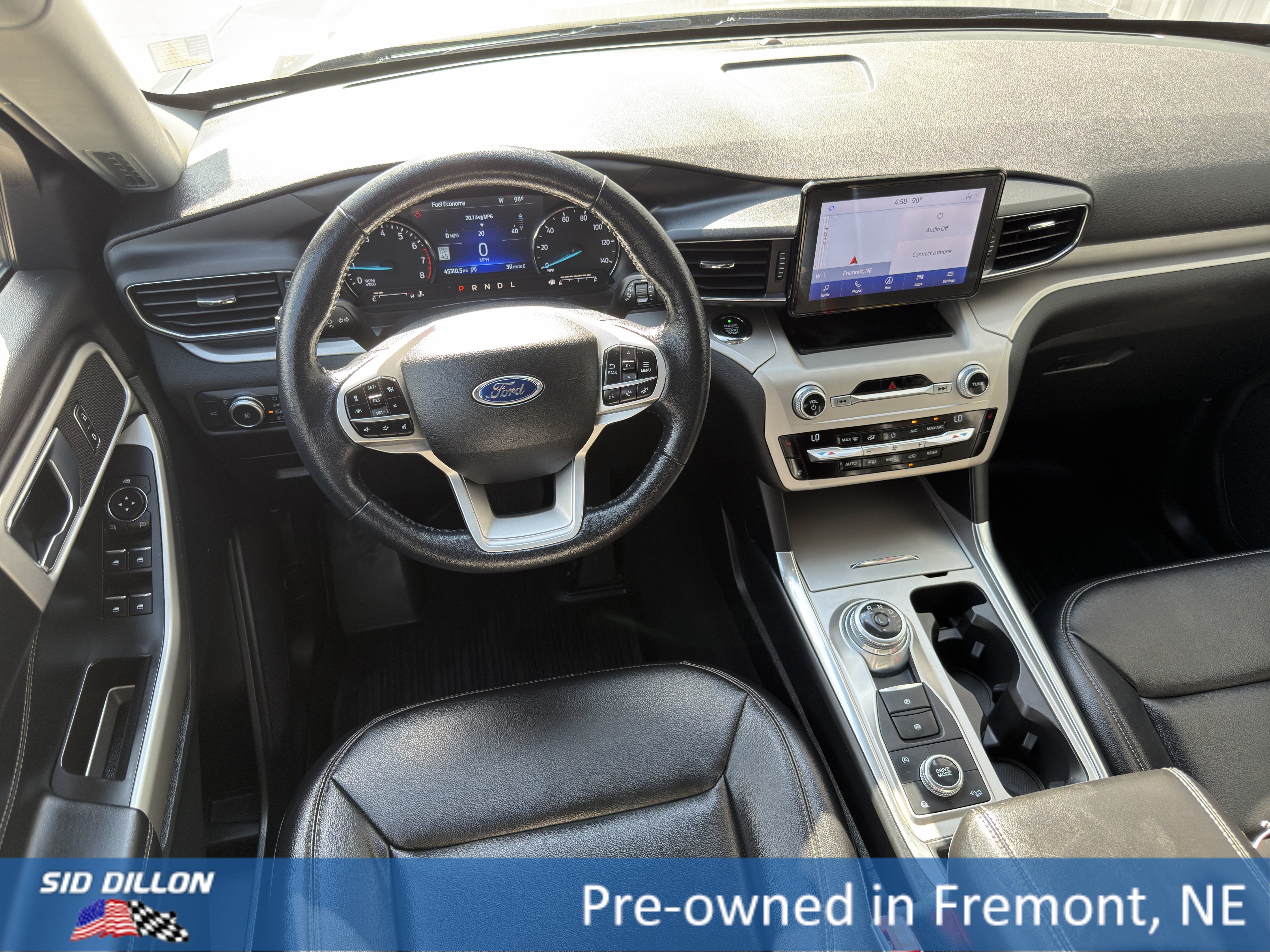 Used 2021 Carbonized Gray Metallic Ford XLT image 9
