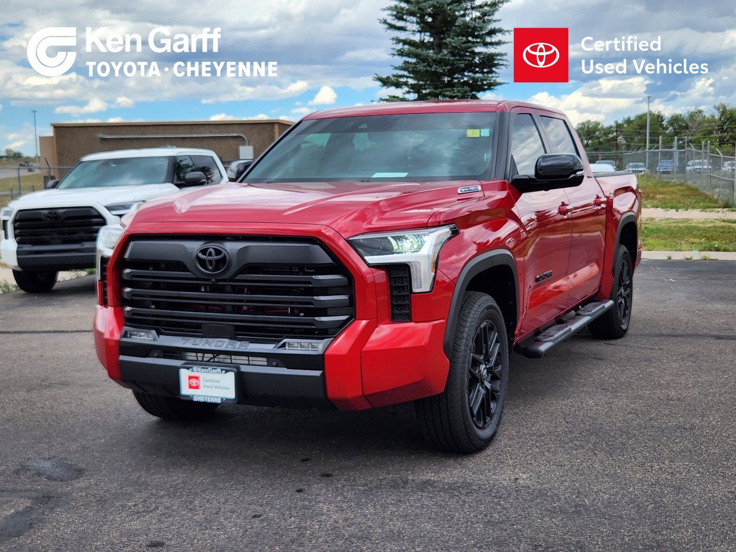 Certified Used 2026 Supersonic Red Toyota Limited Hybrid image 1