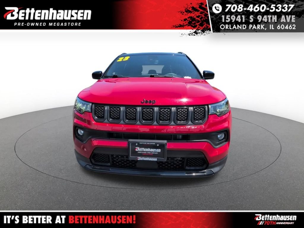 Certified Used 2023 Red Jeep Latitude image 13