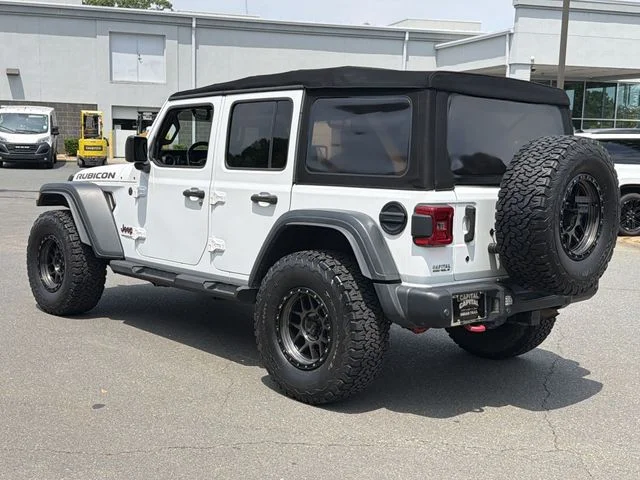 Used 2018 White Jeep Unlimited Rubicon image 11