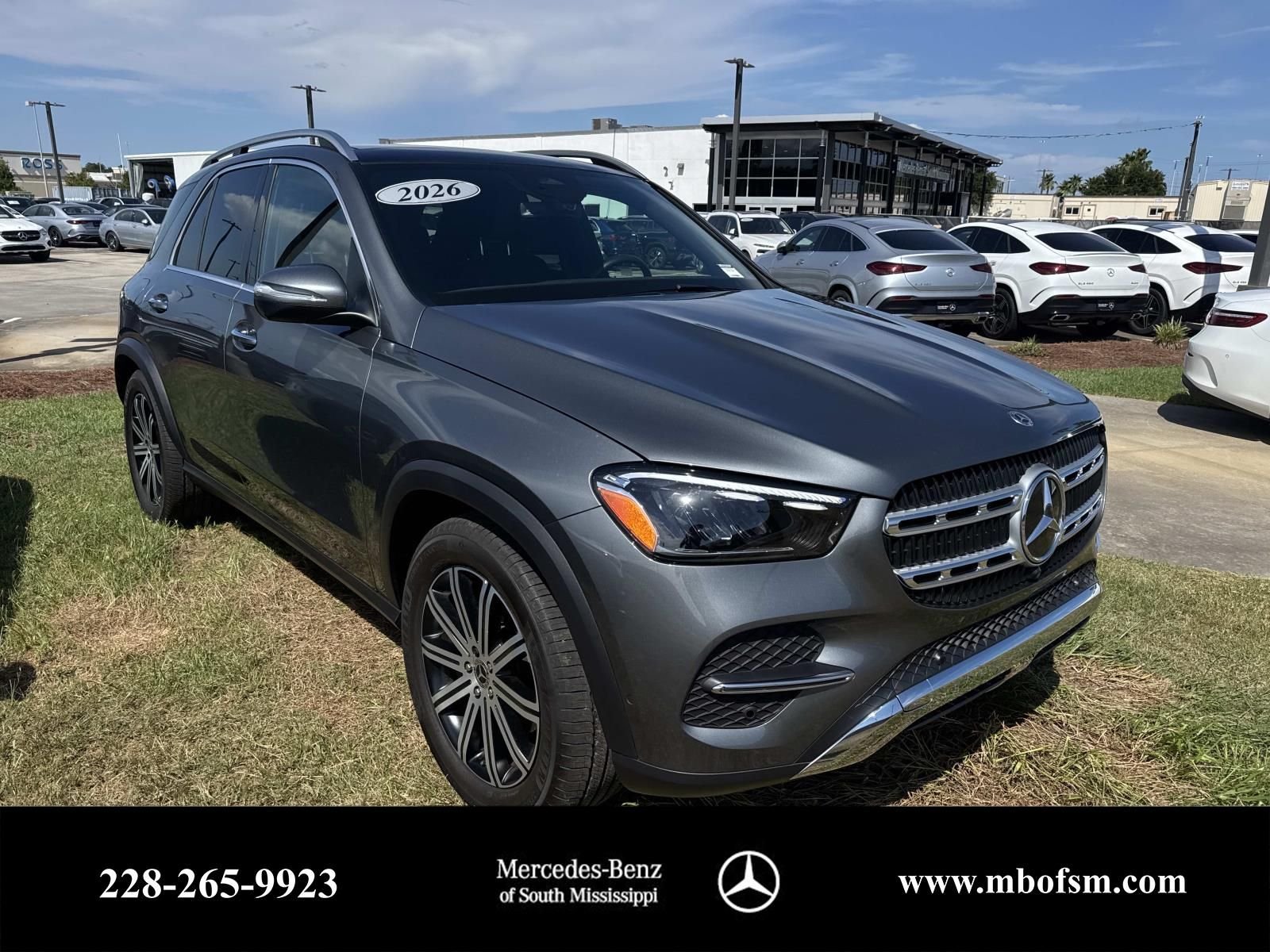 Certified Used 2026 Gray Mercedes-Benz GLE 350 image 1