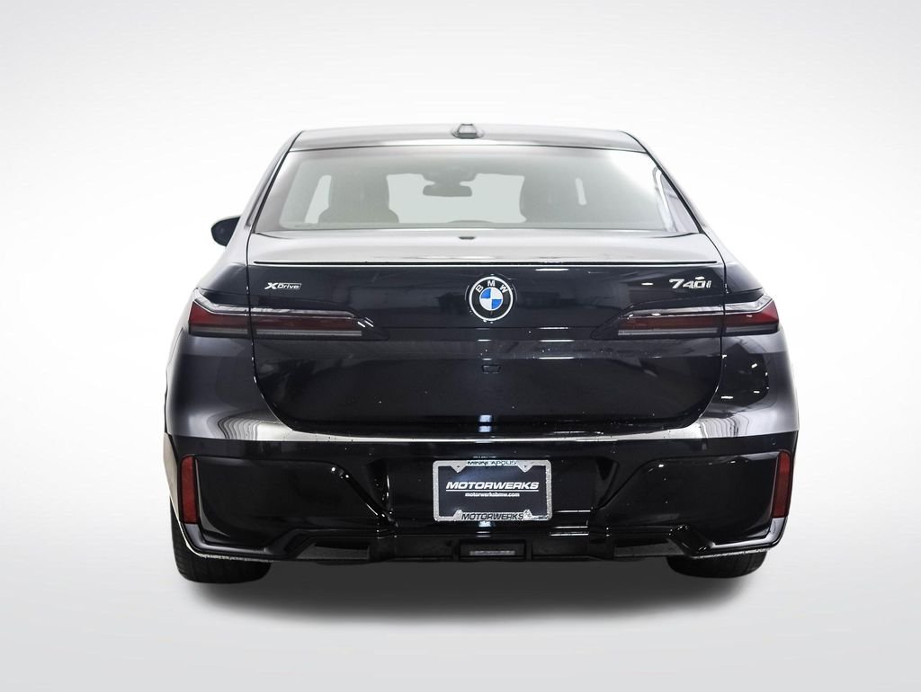 New 2026 Black Sapphire Metallic BMW 740i xDrive image 4