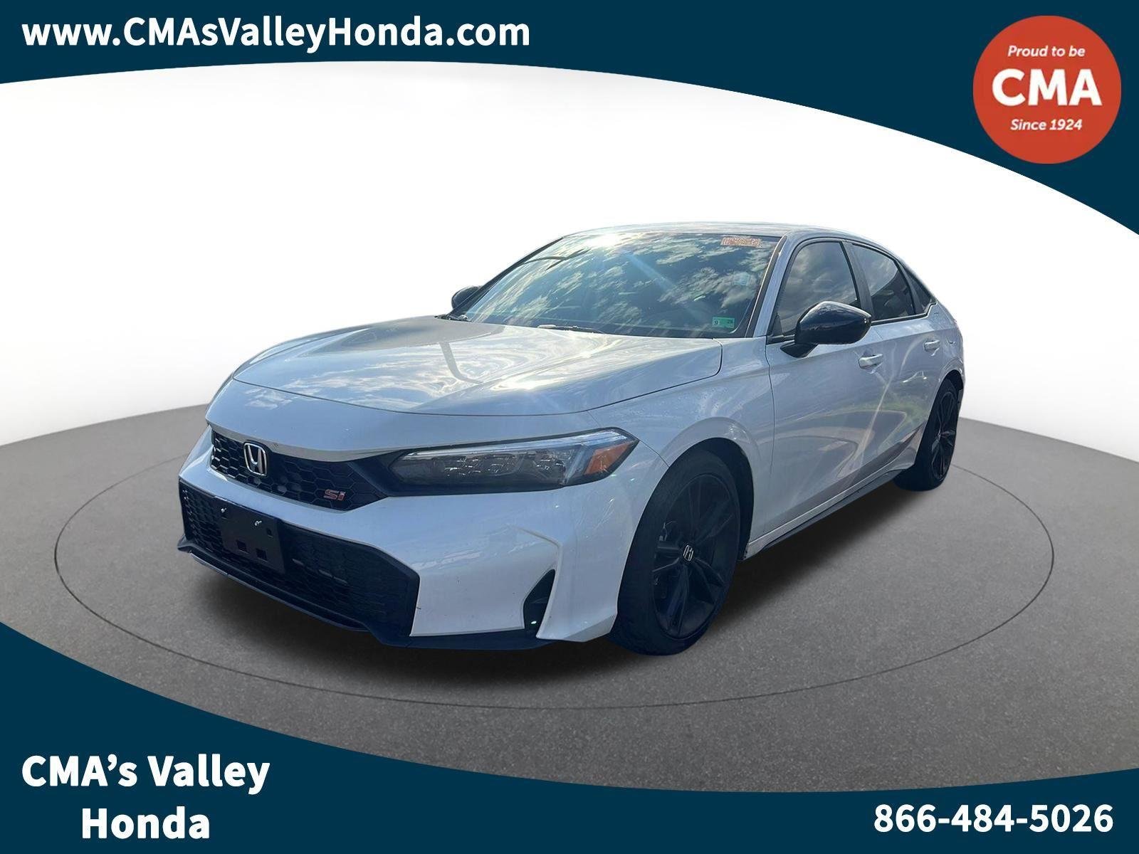 Used 2026 Platinum White Pearl Honda SI image 1