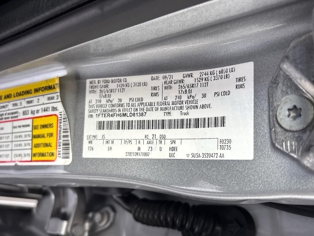 Used 2021 Silver Metallic Ford XLT image 30