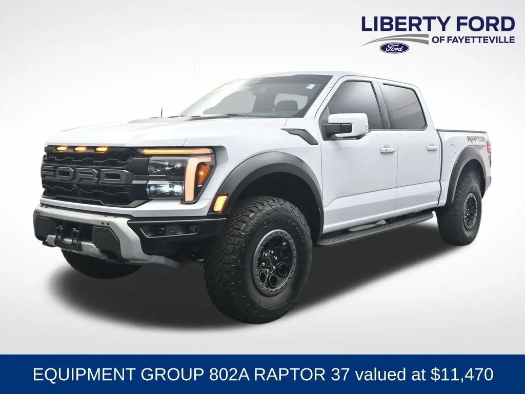 Used 2025 White Ford Raptor image 1