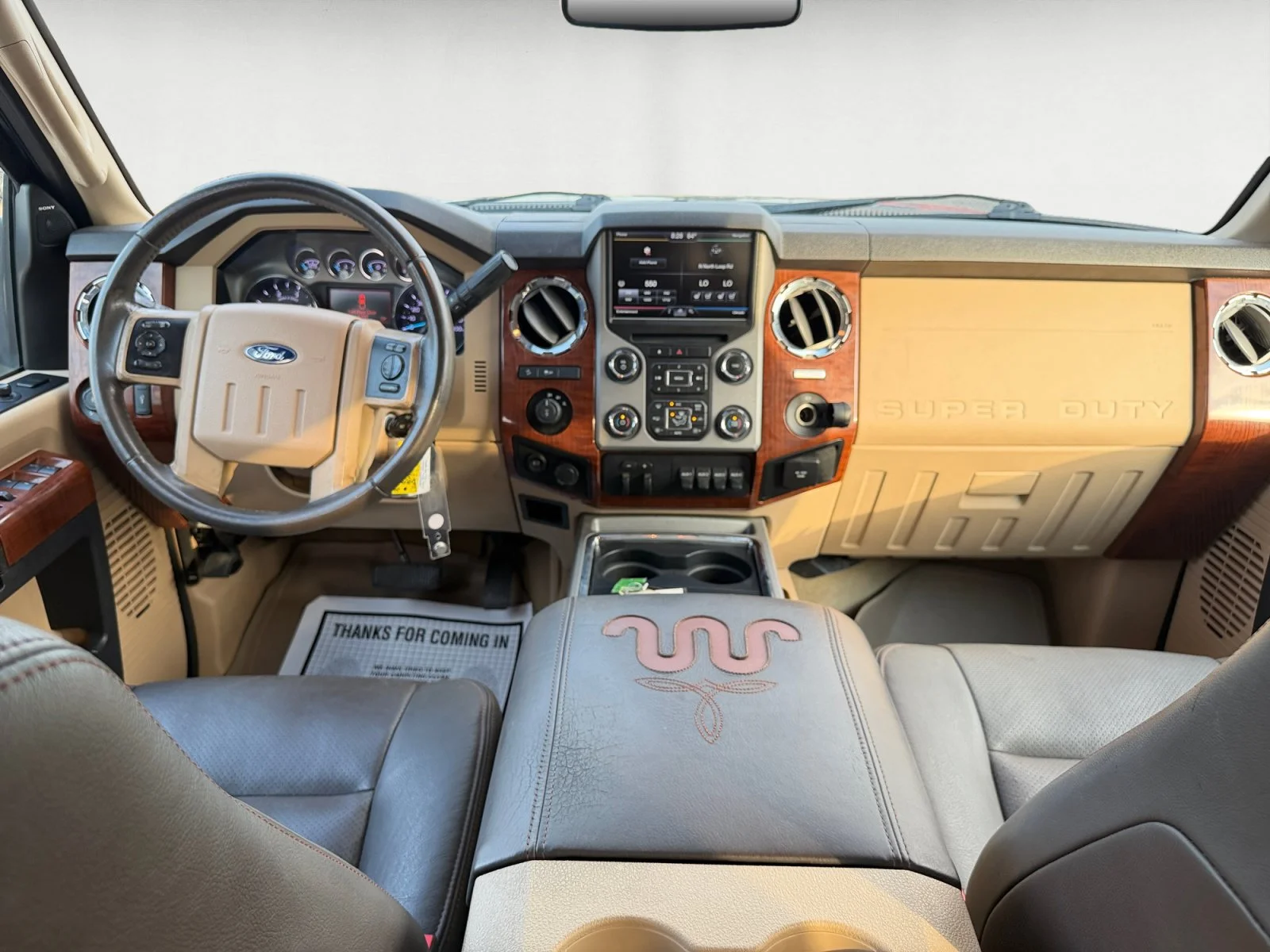 Used 2016 Blue Jeans Metallic Ford King Ranch image 14