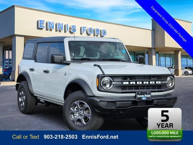 New 2026 Avalanche Gray Ford Big Bend® image 1