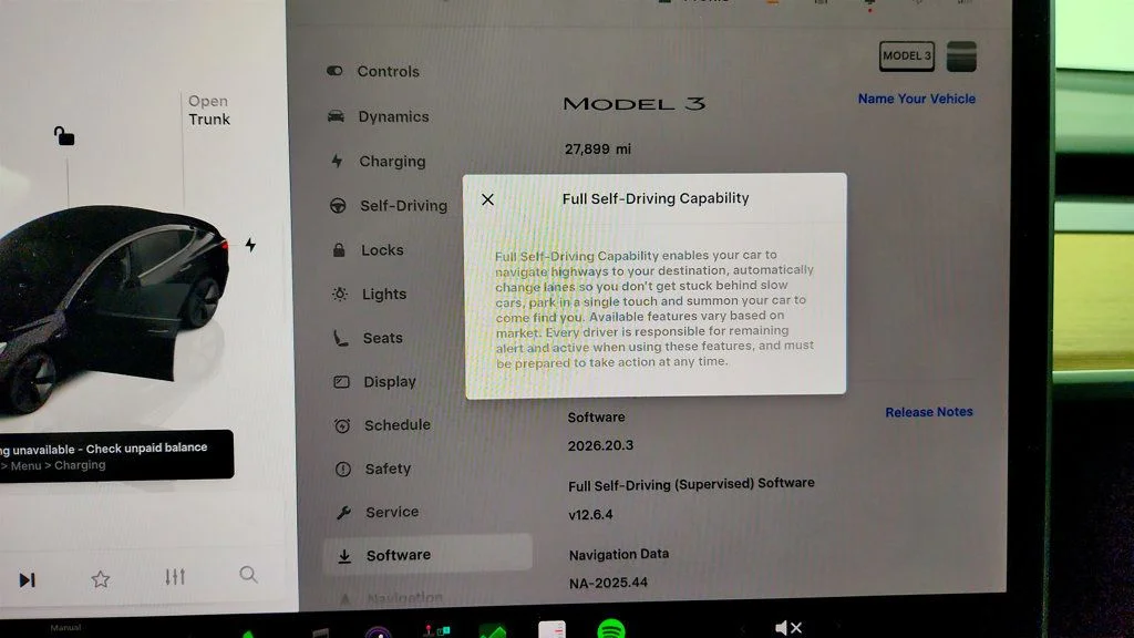 Used 2023 Solid Black Tesla RWD image 16