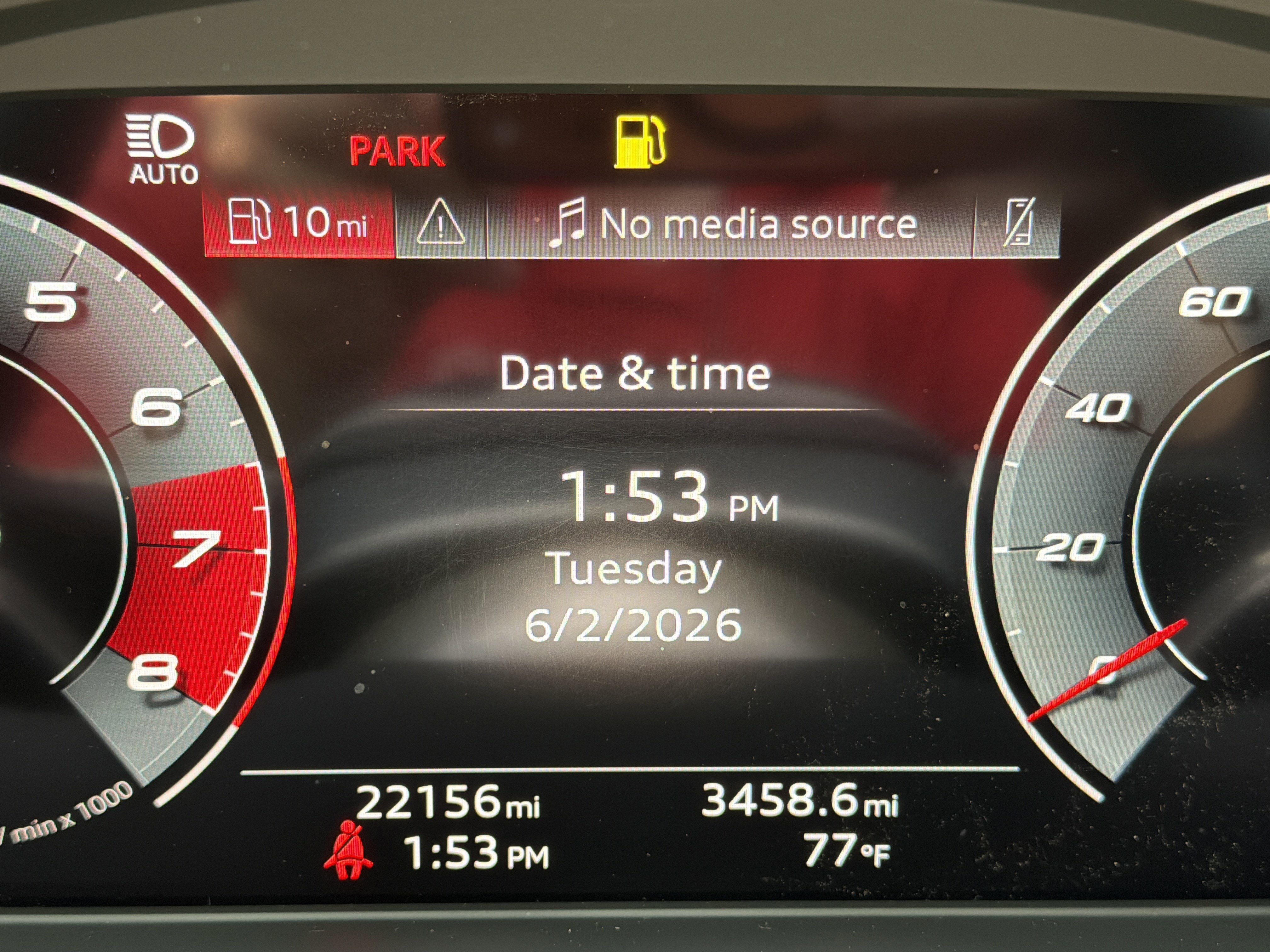 Used 2024 Progressive Red Metallic Audi Premium Plus image 12