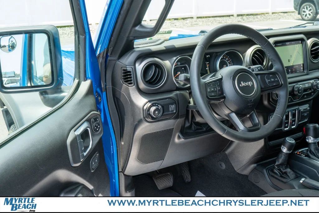Certified Used 2023 Blue Pearl Jeep Sport S image 16