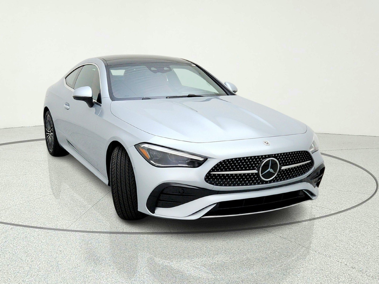 New 2026 Cirrus Silver Metallic Mercedes-Benz CLE 450 4MATIC® Coupe image 4