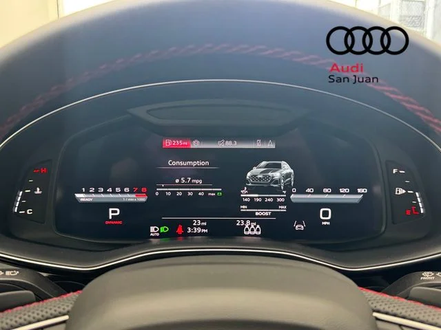 New 2026 Black Audi 4.0T Prestige image 16