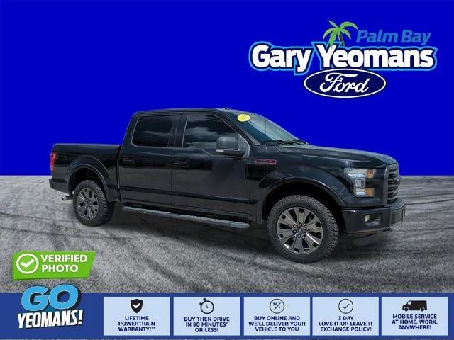 Used 2016 Black Ford XLT image 1