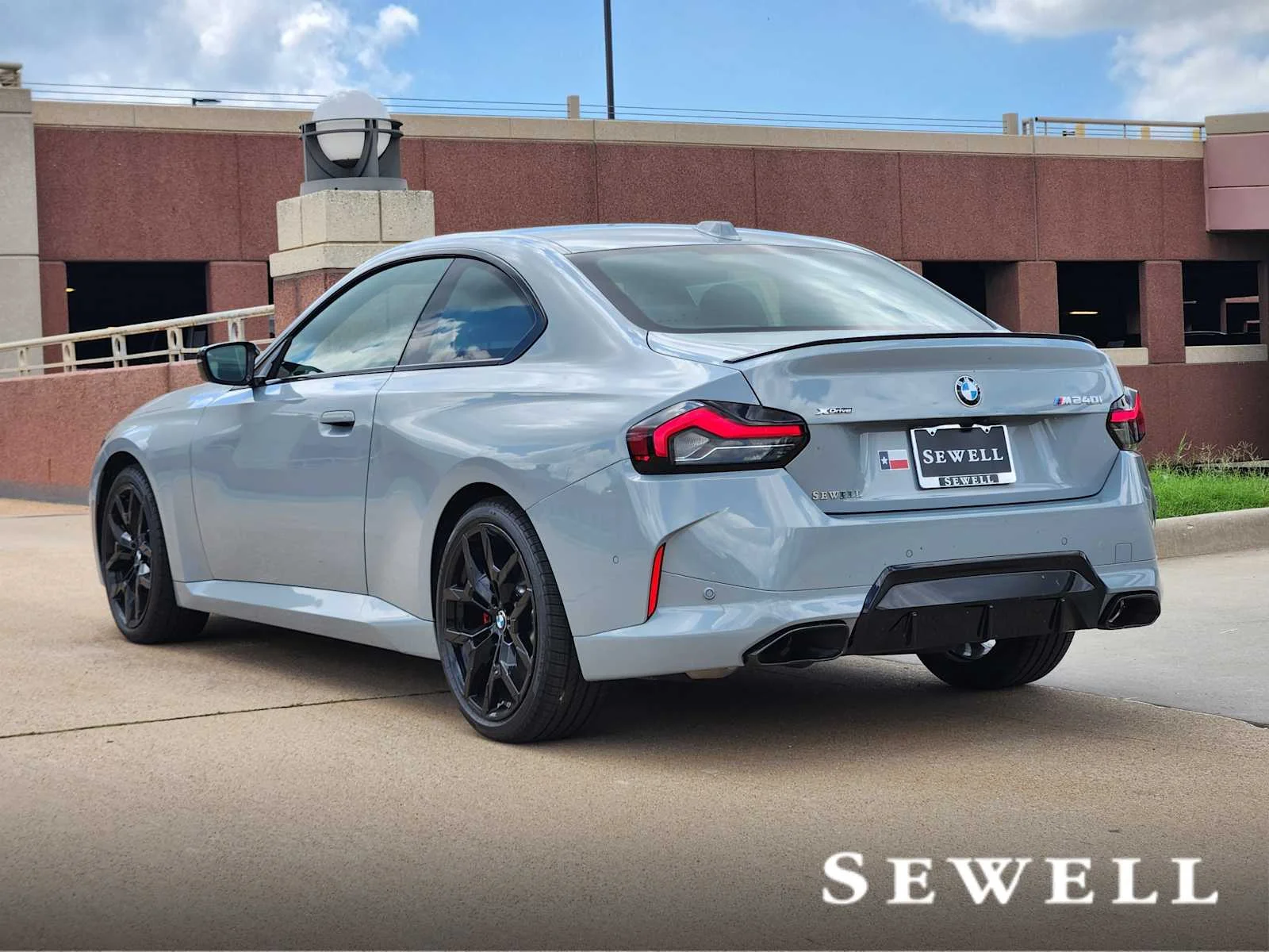 New 2026 Brooklyn Grey Metallic BMW M240i xDrive image 3
