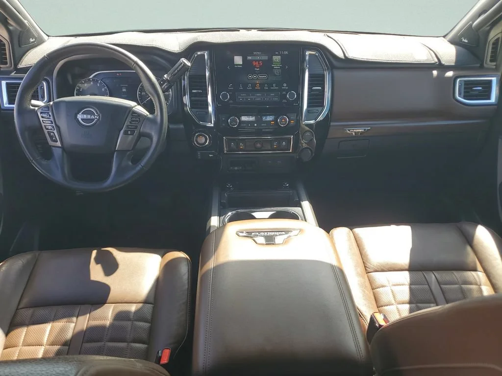 Used 2024 Gray Nissan Crew Cab Platinum Reserve 4x2 image 11
