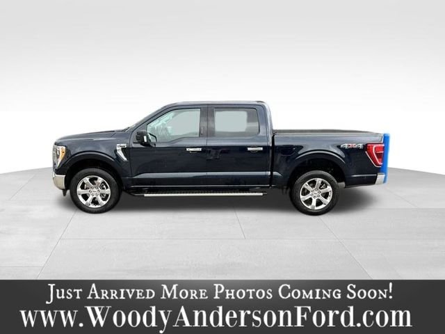 Certified Used 2023 Blue Metallic Ford XLT image 3