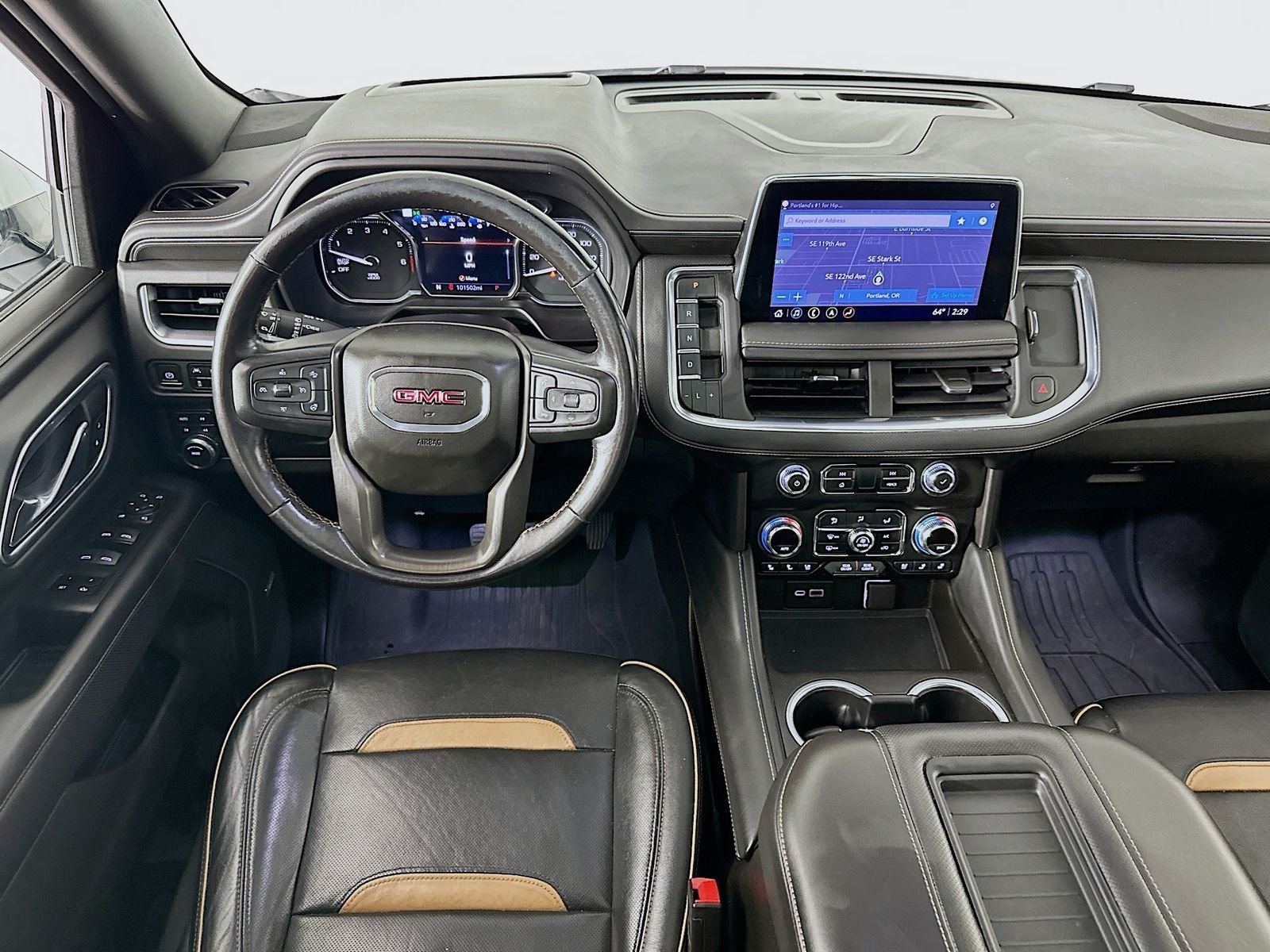 Used 2021 Summit White GMC AT4 image 28